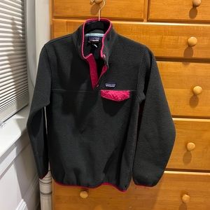 Womens size small synchilla pink and black